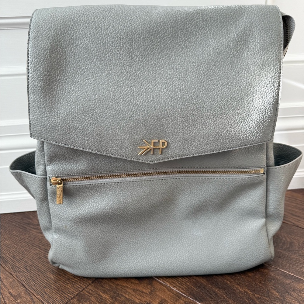 Freshly Picked Gray Baby Bag